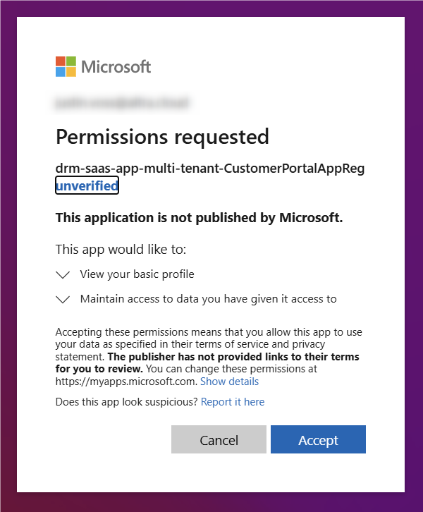 Microsoft Authorization